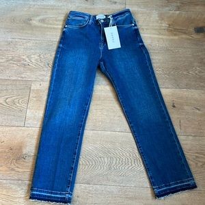 Frame Le High Straight. New with tags